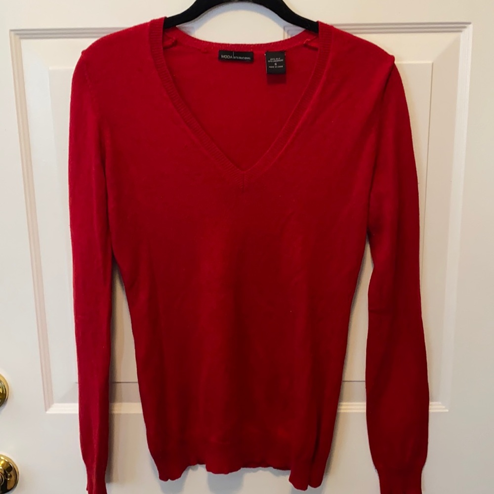Silk and cashmere sweater